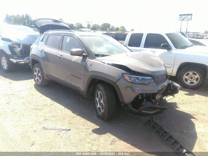 2022 JEEP COMPASS TRAILHAWK VIN: 3C4NJDDB5NT153084