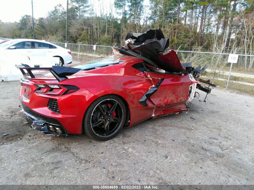 2021 CHEVROLET CORVETTE 1LT VIN: 1G1YA2D44M5119115