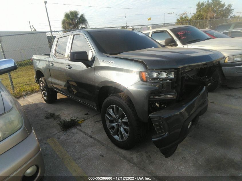 2021 CHEVROLET SILVERADO 1500 RST VIN: 1GCUYEEDXMZ242492