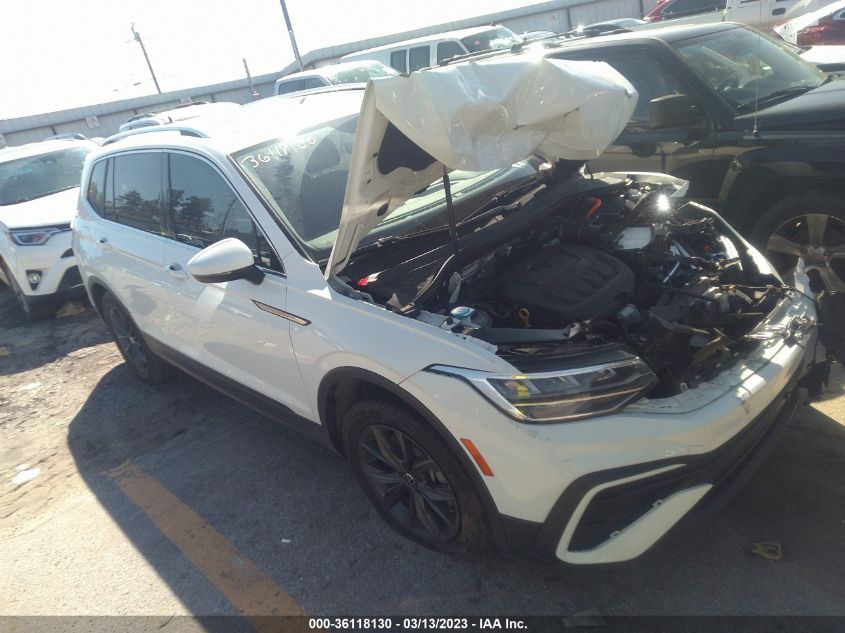 2022 VOLKSWAGEN TIGUAN SE VIN: 3VV3B7AX5NM014154