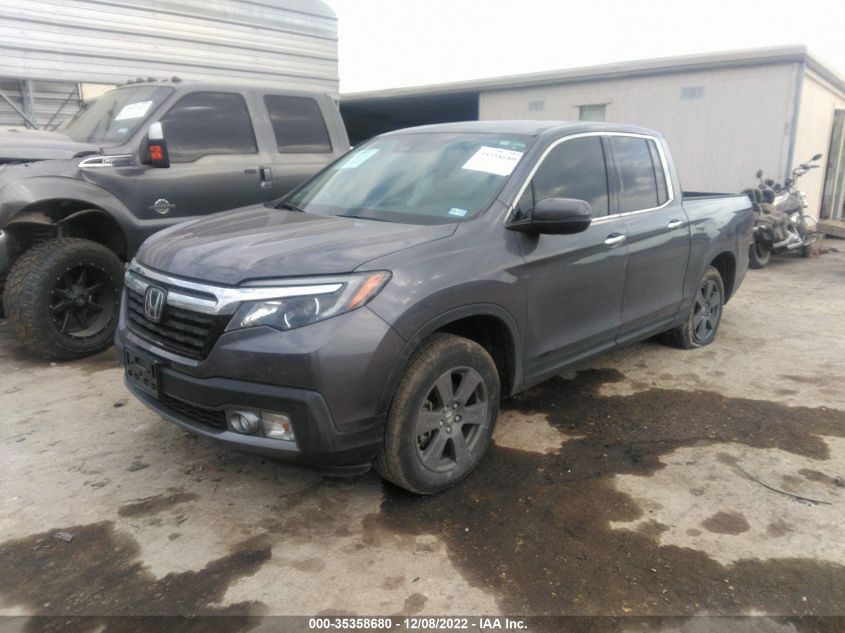 2020 HONDA RIDGELINE RTL-E VIN: 5FPYK3F78LB005138