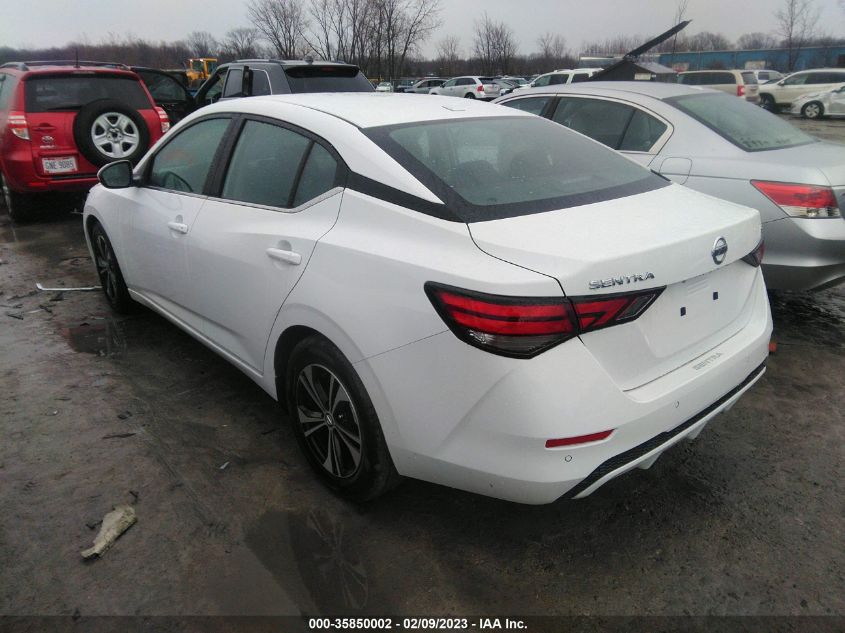 2022 NISSAN SENTRA SV VIN: 3N1AB8CV8NY309431