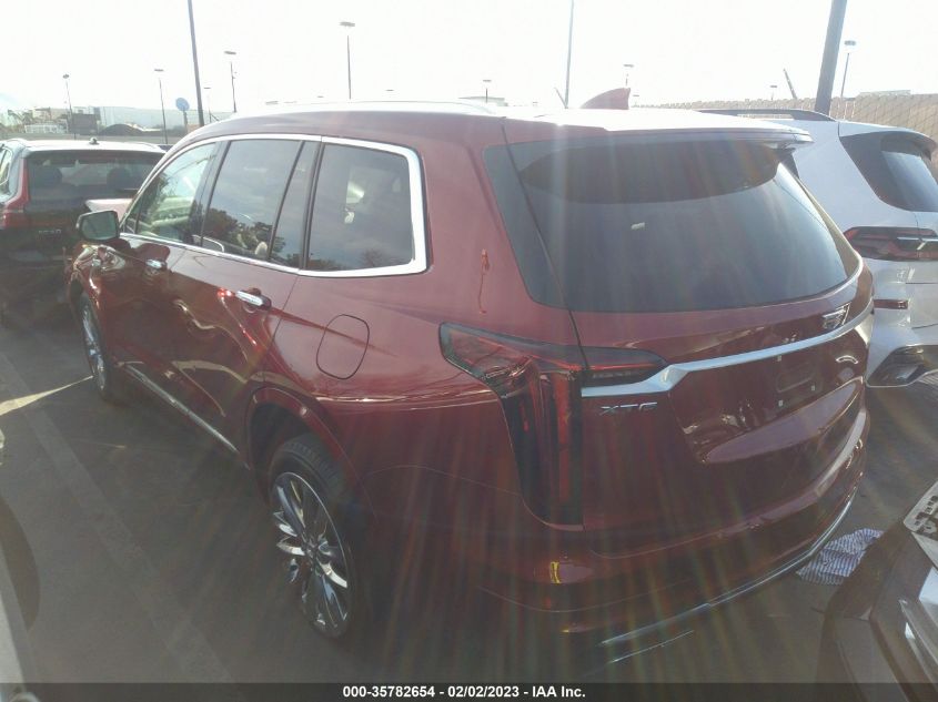 2021 CADILLAC XT6 PREMIUM LUXURY VIN: 1GYKPCRS1MZ155453