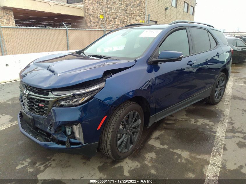 2022 CHEVROLET EQUINOX RS VIN: 3GNAXWEV9NS107904