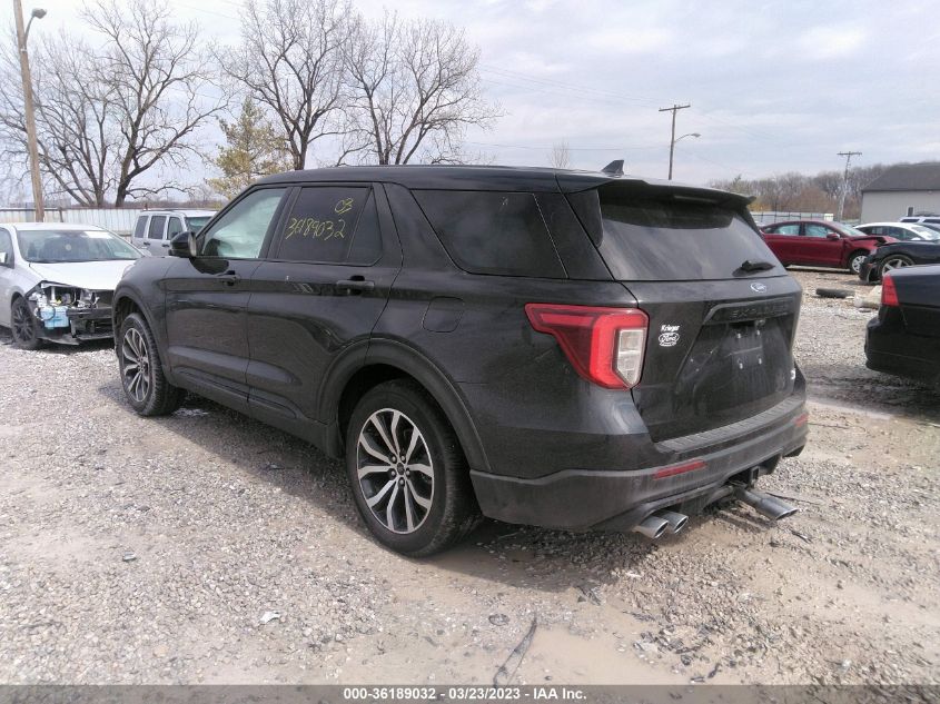2022 FORD EXPLORER ST VIN: 1FM5K8GC1NGA12442