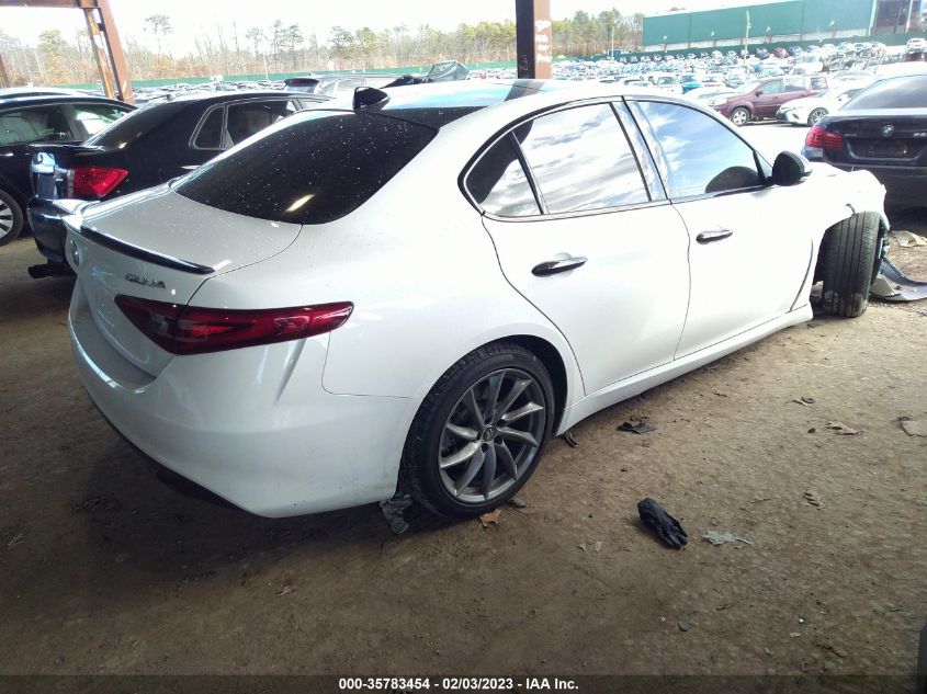 2022 ALFA ROMEO GIULIA TI VIN: ZARFANBN2N7659151