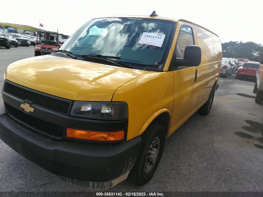 2021 CHEVROLET EXPRESS CARGO VAN VIN: 1GCWGAFP4M1167588