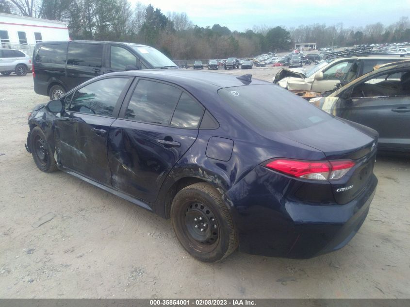 2022 TOYOTA COROLLA LE VIN: 5YFEPMAEXNP328428