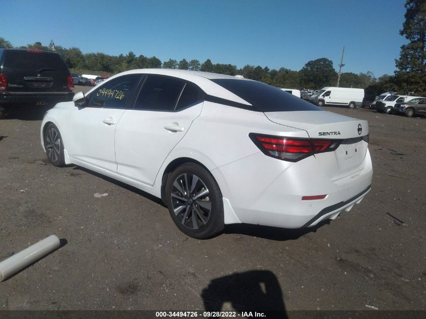 2021 NISSAN SENTRA SV VIN: 3N1AB8CV1MY269689