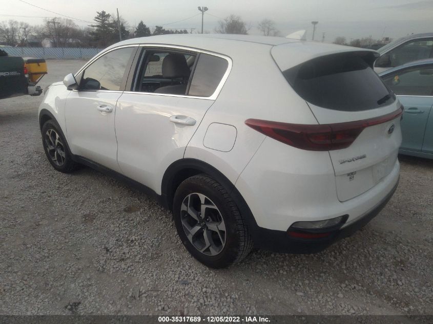 2020 KIA SPORTAGE LX VIN: KNDPM3AC7L7635290