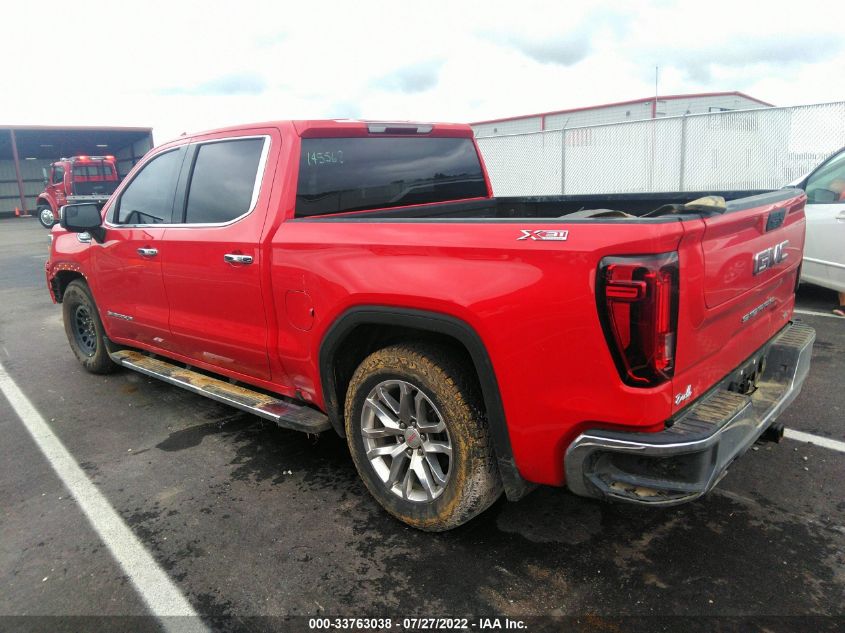 2021 GMC SIERRA 1500 SLT VIN: 3GTU9DET9MG376893