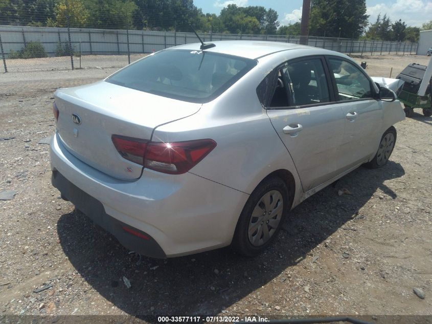 2020 KIA RIO S VIN: 3KPA24AD4LE337340
