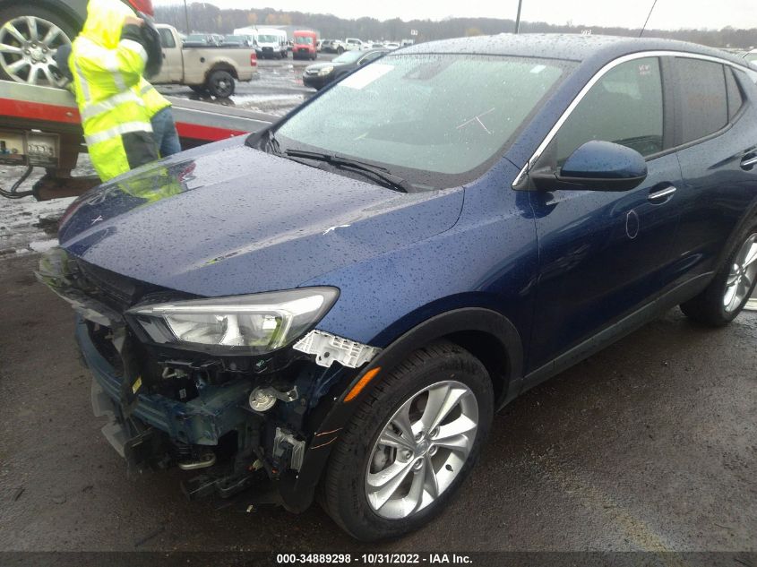 2022 BUICK ENCORE GX PREFERRED VIN: KL4MMBS24NB012531