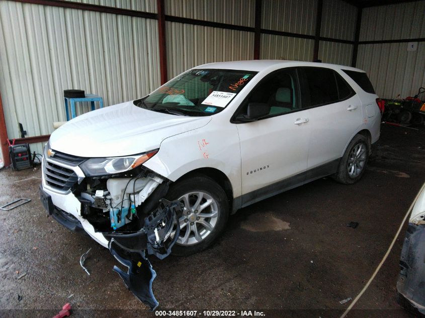 2021 CHEVROLET EQUINOX LS VIN: 3GNAXHEV1MS165824