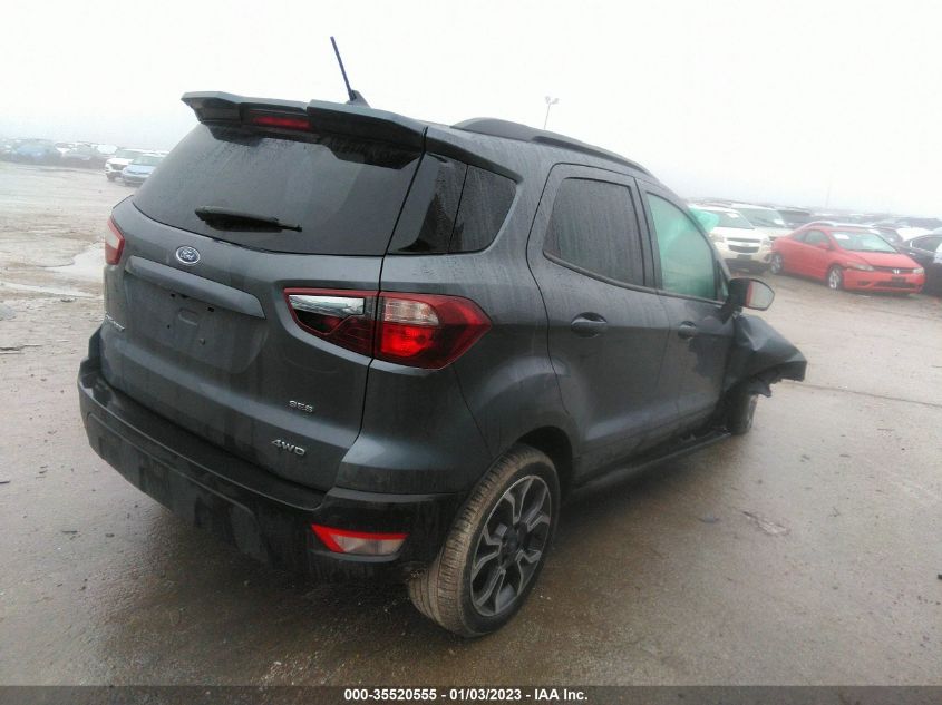 2020 FORD ECOSPORT SES VIN: MAJ6S3JL1LC311539