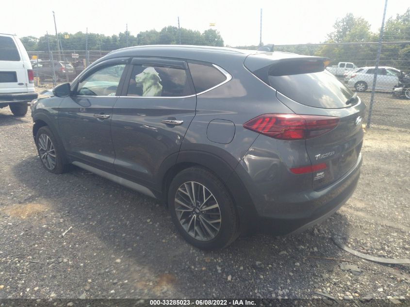 2021 HYUNDAI TUCSON LIMITED VIN: KM8J3CAL2MU301398