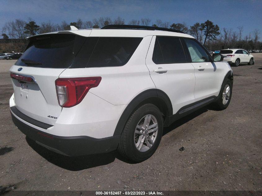 2022 FORD EXPLORER XLT VIN: 1FMSK8DH1NGA76628