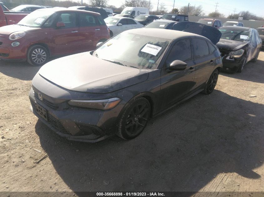 2022 HONDA CIVIC SEDAN SPORT VIN: 2HGFE2F5XNH534637
