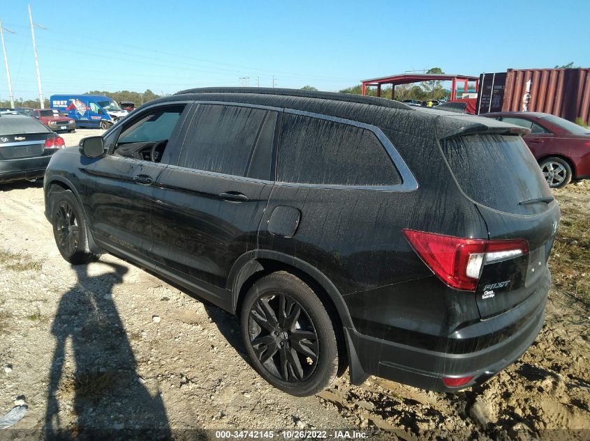 2022 HONDA PILOT SPECIAL EDITION VIN: 5FNYF6H20NB032949