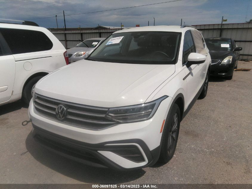 2022 VOLKSWAGEN TIGUAN SE VIN: 3VV3B7AX9NM027862