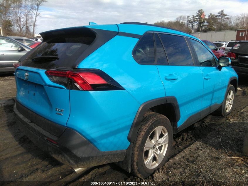 2021 TOYOTA RAV4 XLE VIN: 2T3P1RFV5MW217418