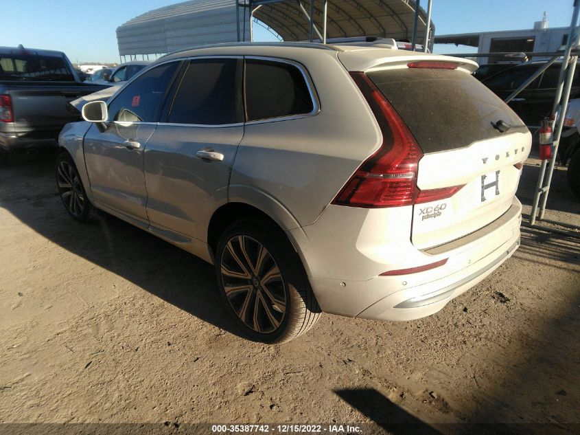 2023 VOLVO XC60 ULTIMATE BRIGHT THEME VIN: YV4L12DA4P1210675