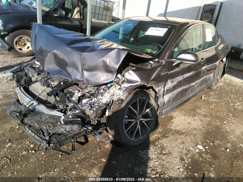 2022 TOYOTA CAMRY SE VIN: 4T1G11AK0NU641825