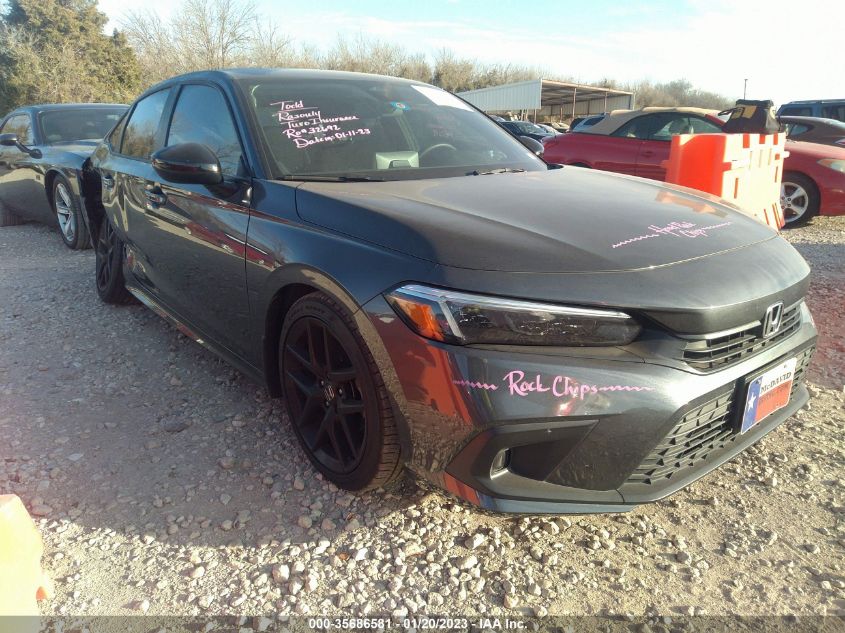 2022 HONDA CIVIC SEDAN SPORT VIN: 2HGFE2F54NH597149