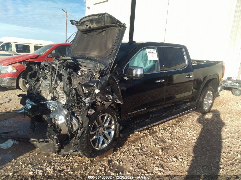 2021 GMC SIERRA 1500 SLT VIN: 3GTU9DED4MG195824