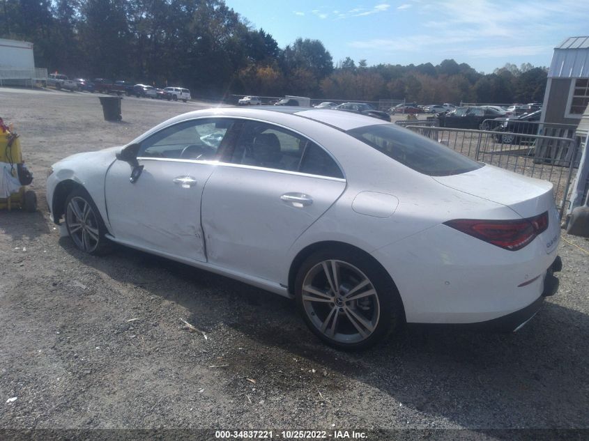 2022 MERCEDES-BENZ CLA VIN: W1K5J4GB5NN320397