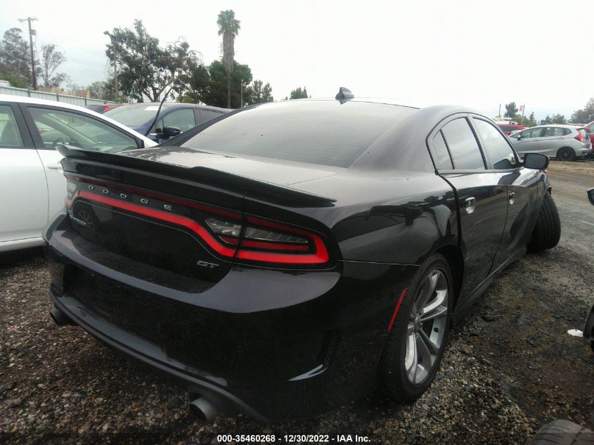 2021 DODGE CHARGER GT VIN: 2C3CDXHG2MH640261