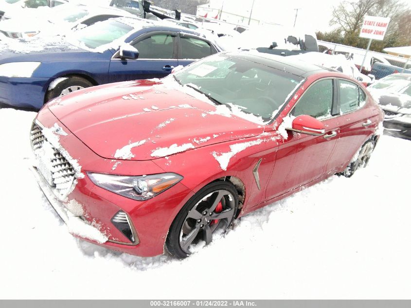 2020 GENESIS G70 3.3T VIN: KMTG34LE9LU057882