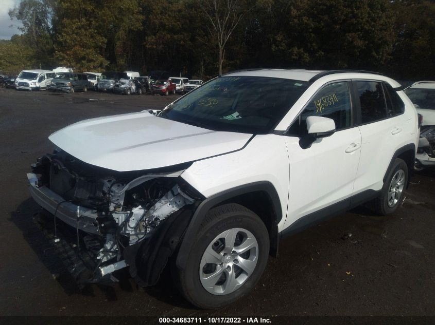 2021 TOYOTA RAV4 LE VIN: 2T3G1RFVXMW221075