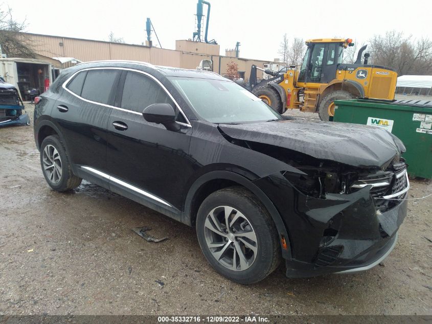 2021 BUICK ENVISION ESSENCE VIN: LRBFZPR43MD194356