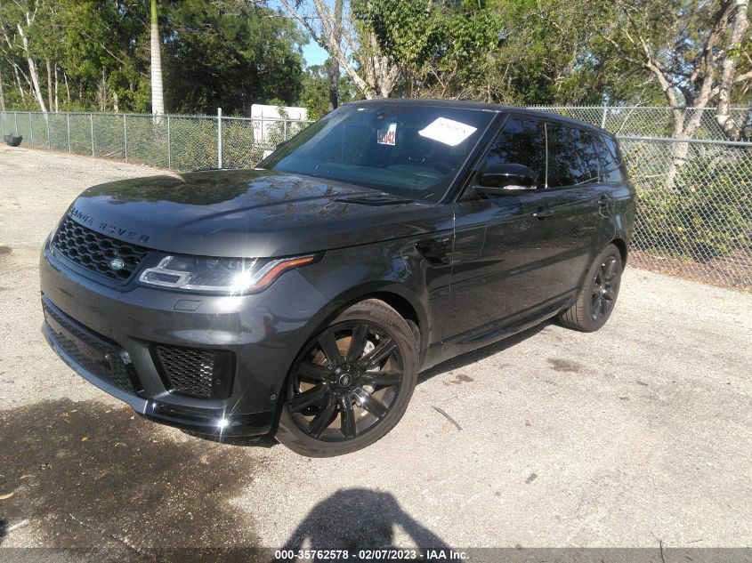 2022 LAND ROVER RANGE ROVER SPORT HSE SILVER EDITION VIN: SALWR2SU5NA240585