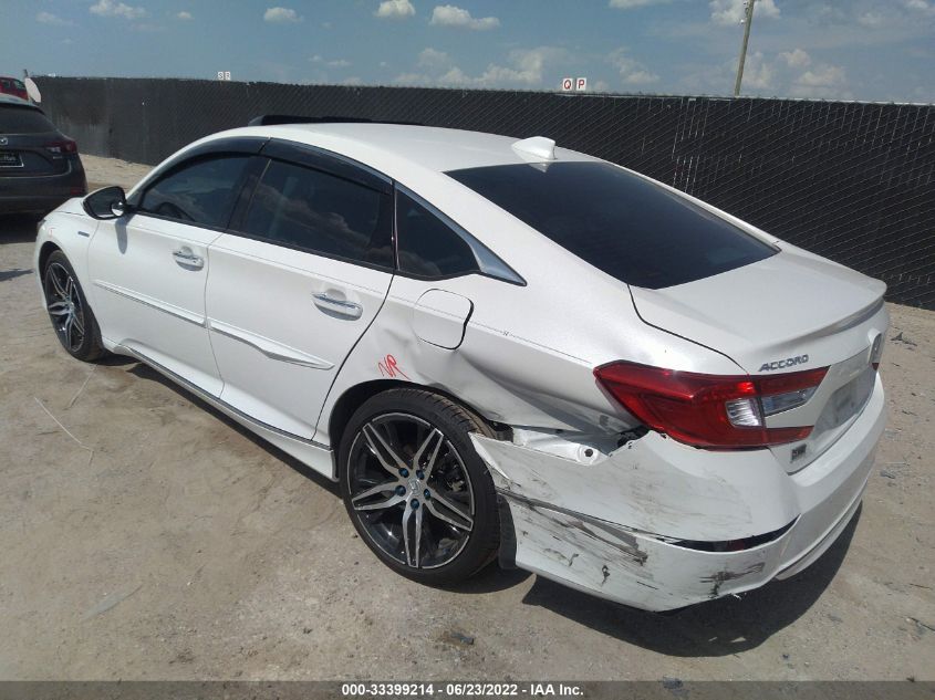 2020 HONDA ACCORD HYBRID TOURING VIN: 1HGCV3F92LA007683