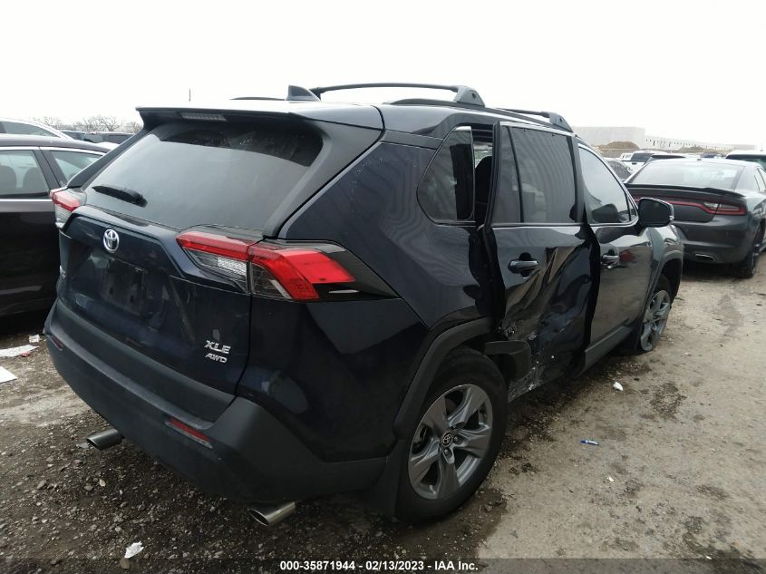 2022 TOYOTA RAV4 XLE VIN: 2T3P1RFV5NW249027