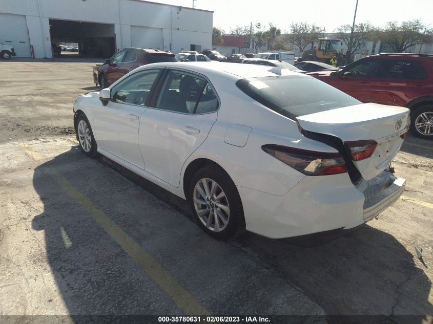2021 TOYOTA CAMRY LE VIN: 4T1C11AK3MU587837