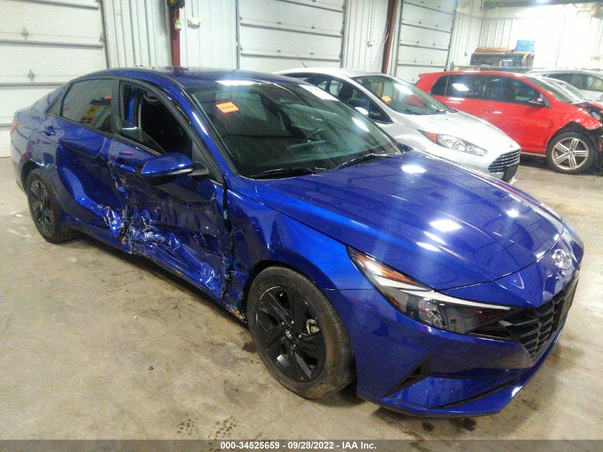2021 HYUNDAI ELANTRA SEL VIN: KMHLS4AG9MU137314