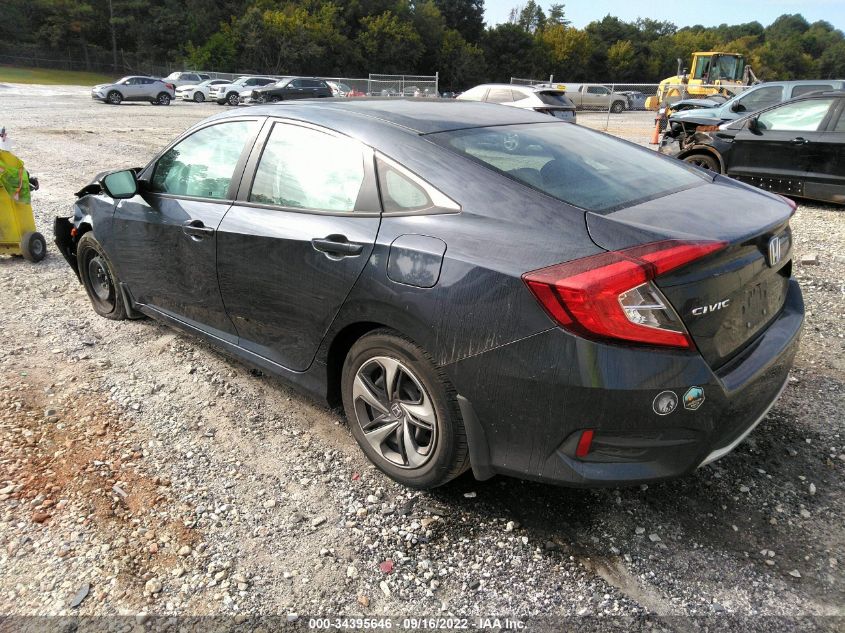 2020 HONDA CIVIC SEDAN LX VIN: 19XFC2F64LE024399