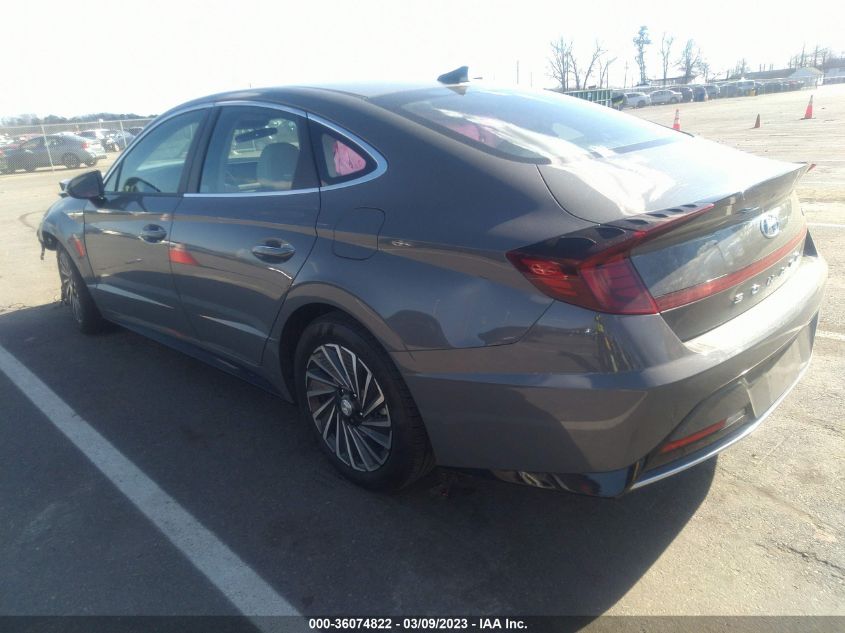 2022 HYUNDAI SONATA HYBRID SEL VIN: KMHL34JJ1NA051815