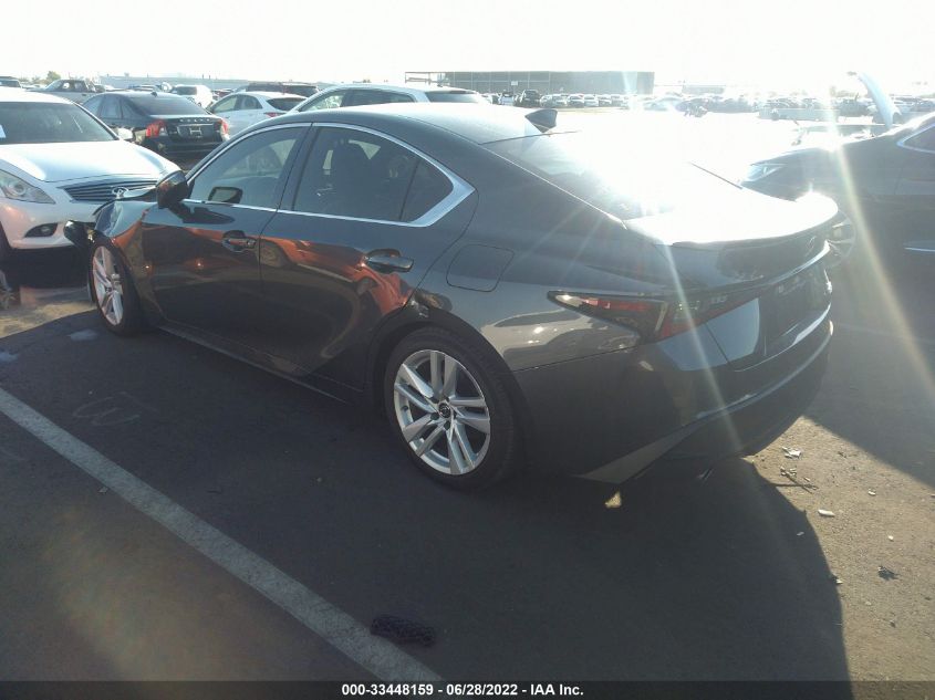 2021 LEXUS IS IS 300 VIN: JTHCA1D20M5109240