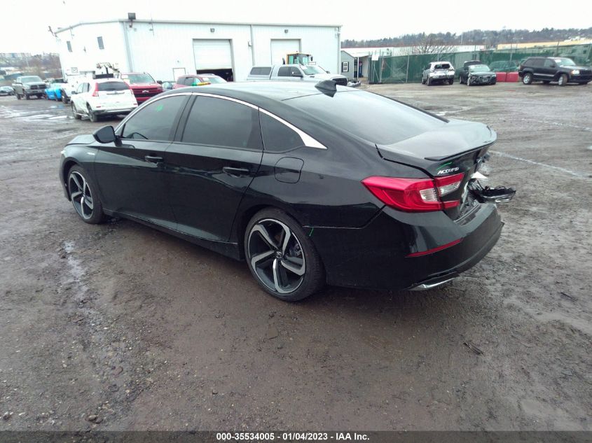 2022 HONDA ACCORD HYBRID SPORT VIN: 1HGCV3F28NA035106