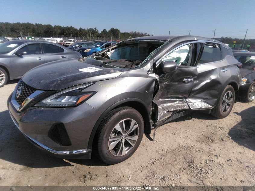 2021 NISSAN MURANO S VIN: 5N1AZ2AJ3MC120291