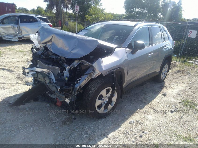 2021 TOYOTA RAV4 LE VIN: 2T3F1RFV4MC185252