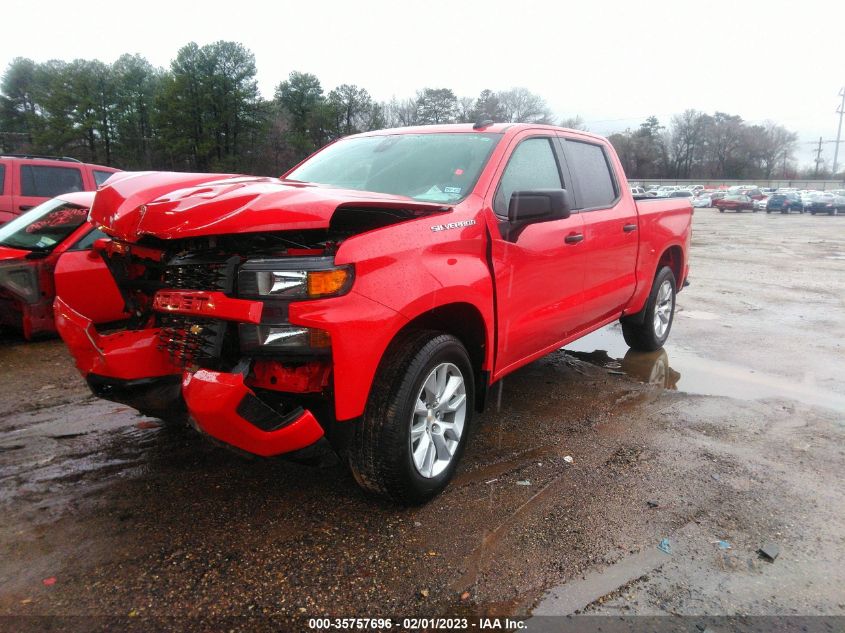 2021 CHEVROLET SILVERADO 1500 CUSTOM VIN: 3GCPWBEK0MG405277