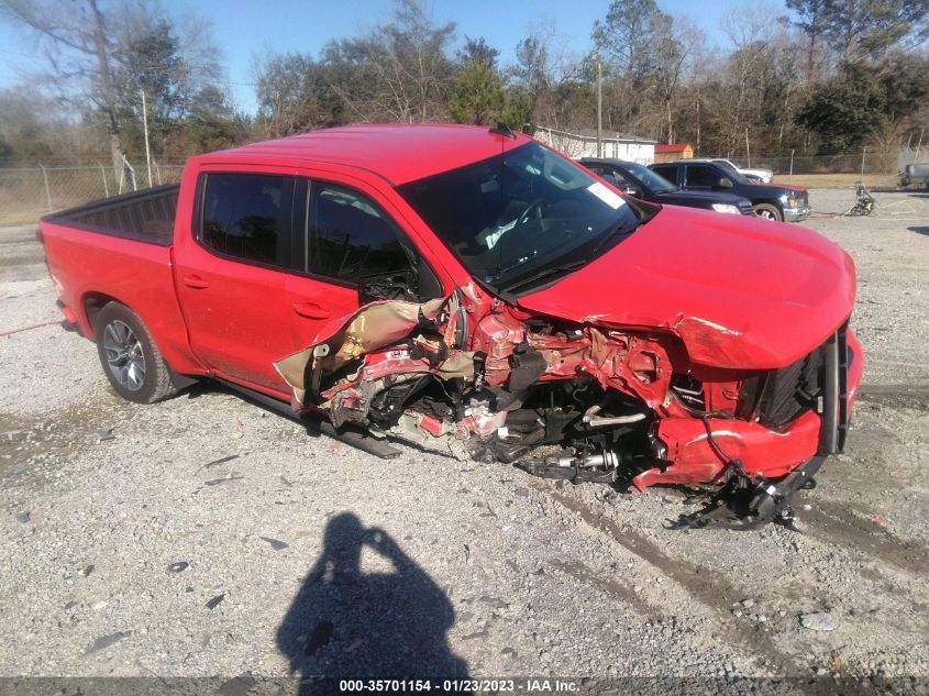 2021 CHEVROLET SILVERADO 1500 RST VIN: 3GCUYEED1MG414361
