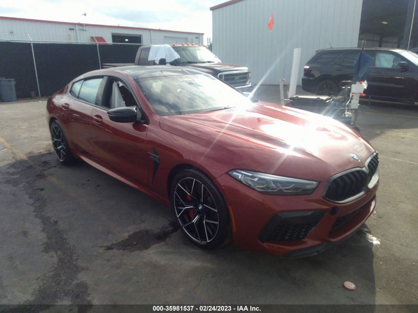 2022 BMW M8 COMPETITION VIN: WBSGV0C09NCJ88267