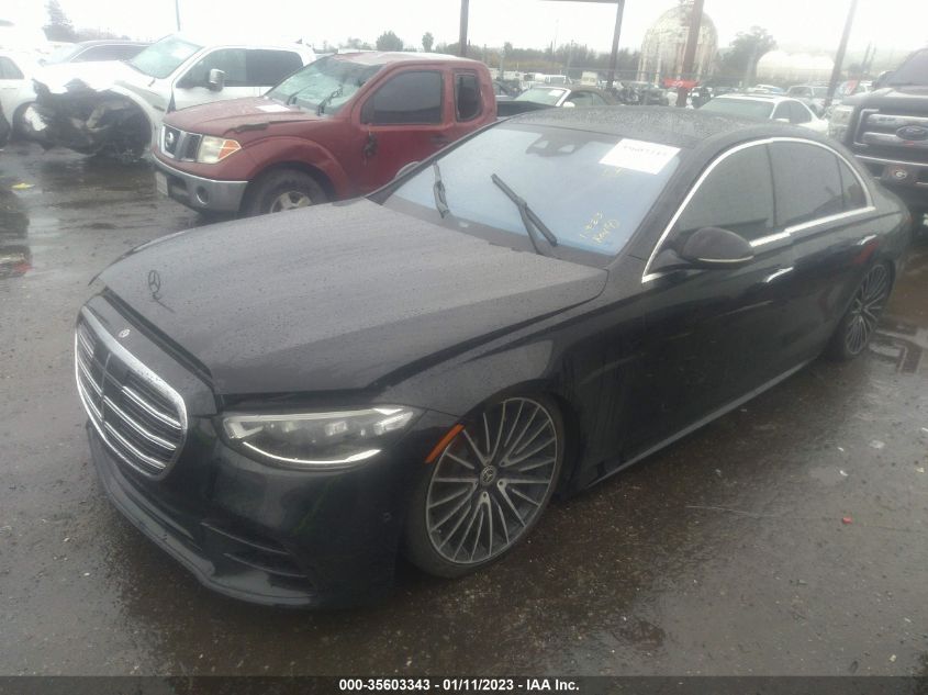 2021 MERCEDES-BENZ S-CLASS S 580 VIN: W1K6G7GB7MA035419