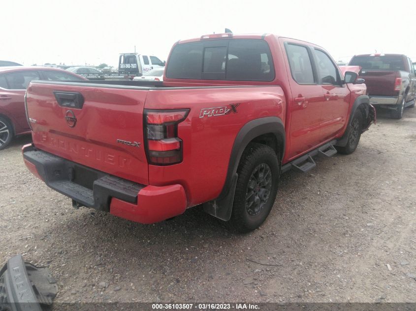 2022 NISSAN FRONTIER PRO-X VIN: 1N6ED1EJ2NN692982